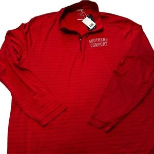 Cutter & Buck golf pullover NWT. 3/4 zip in front.Cutter Buck Dry Tech 50